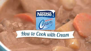 Learn How to Cook with Cream with NESTLÉ® All Purpose Cream