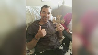 Fresno County Deputy John Erickson makes first public appearance since being shot