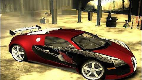 need for speed most wanted BUGATTI Junkman tuning  top speed 390