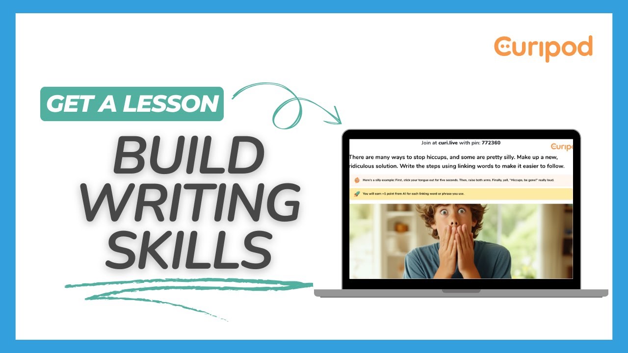 Build Writing Skills in Curipod YouTube