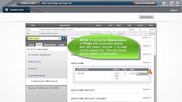 ProDemand Estimate Guide