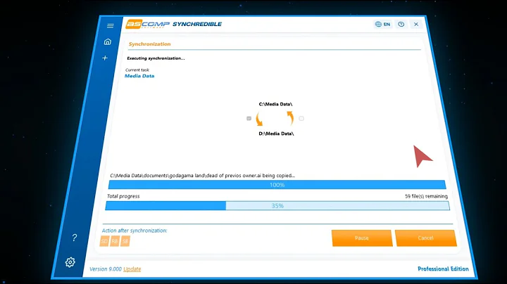 Synchredible 9.0 – Automatically Sync Files & Folders