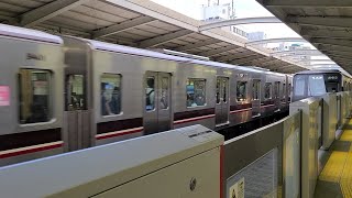 大阪メトロ御堂筋線北急9000形9001F、21系21613F到着シーン