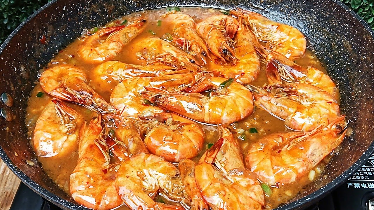 Spicy Garlic Shrimp With Oyster Sauce Easy Recipe YouTube