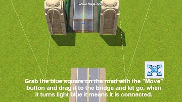Sims 3 CAW ( create a world tool ) .:Connect roads to bridges:.