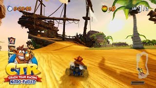 Crash Team Racing Nitro-Fueled | Crash Cove, Dingo Canyon & Polar Pass Gameplay