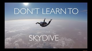 Learning to skydive  Full AFF Course Jumps