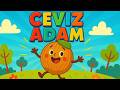 Neşeli Ceviz Adam Şip Şap Şop Şarkısı | Kids Song School Türkçe