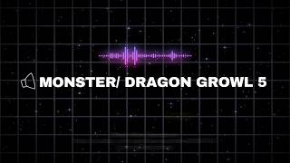Monster Dragon Growl Zombie Sound Effect | Horror Creature SFX screenshot 5
