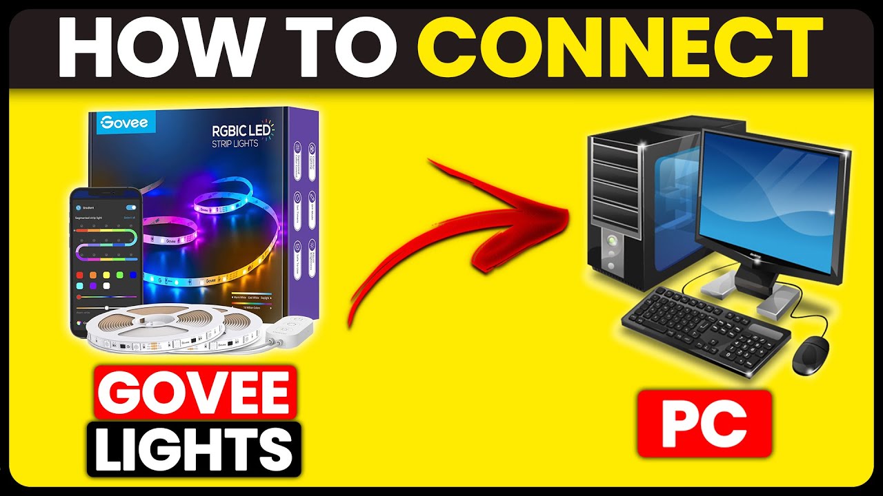How To Connect Govee Lights To PC (How To Control And Sync Govee Lights With PC)