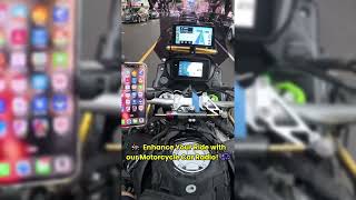 RC12 モーターサイクルスマートスクリーン Carplay Display For Motorcycles With Dash Cam | Lamtto