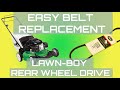 EASY &amp; FAST Lawn-Boy Self Propelled Mower Drive Belt Replacement 4K