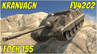 Foch 155, Kranvagn & FV4202 ● WoT Blitz