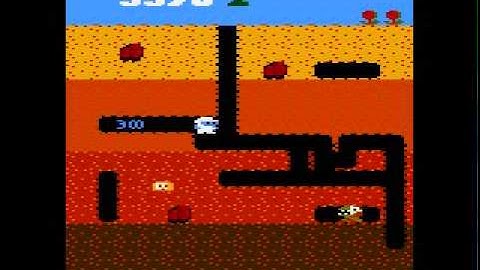 Dig Dug Gameplay
