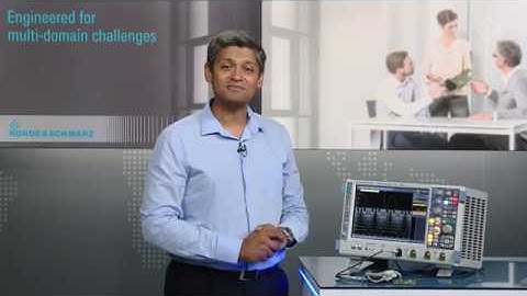 R&S RTO digital oscilloscope: MSO analysis: unrivaled in its class