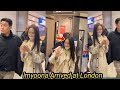 Shocking Moment! Imyoona Arrived at London ,See how fans welcome her .