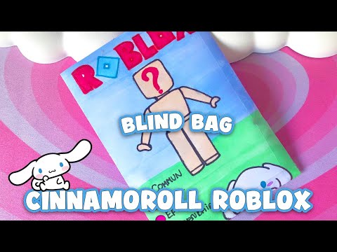 Ouverture Blind Bag Roblox Cinnamoroll 🎀 ASMR