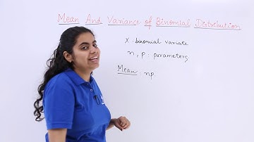 Class 12th – Overview of Mean and Variance of Binomial Distribution | Probability | Tutorials Point