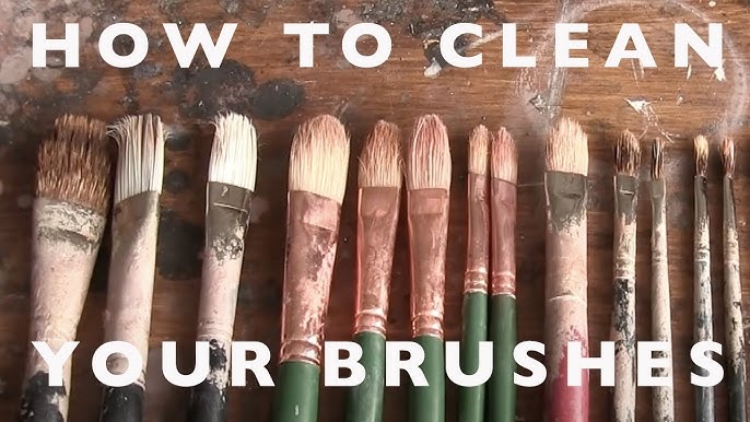 The True Story of How to Clean Your Acrylic Paint Brushes — Acrylic Diva -  Digital Art Diva