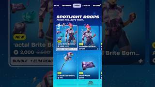 Fortnite Fractal Brite Bomber Skin Item Shop! @Brani