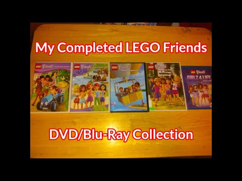 My Completed LEGO Friends DVD/Blu-Ray Collection