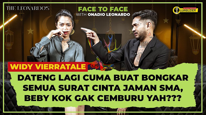 FACE TO FACE WITH ONADIO LEONARDO - WIDY VIERRATALE | #SPECIALRAMADHAN