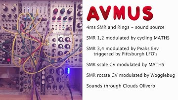 Quick Patch #5 4ms SMR and Mutable Instruments Rings