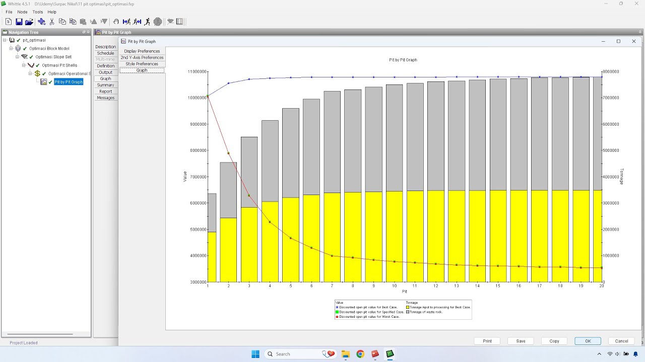 Tutorial PIT Optimasi Tambang Nikel dengan Software Whittle - YouTube