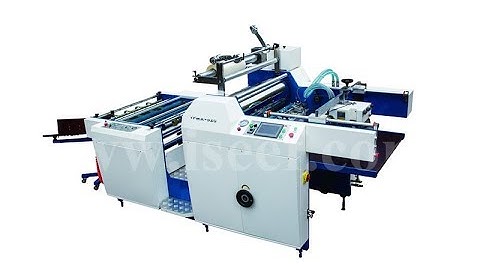 Máy cán màng nhiệt tự động YFMA 920 - Công ty SIC