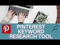 Learn How To Find Unique Keywords Using Pinterest Keyword Research Tool - In Hindi