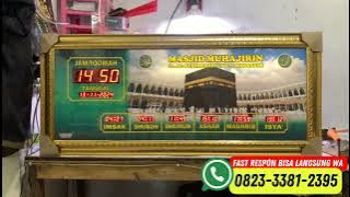 JUAL JAM DIGITAL MASJID BERGARANSI 082333812395