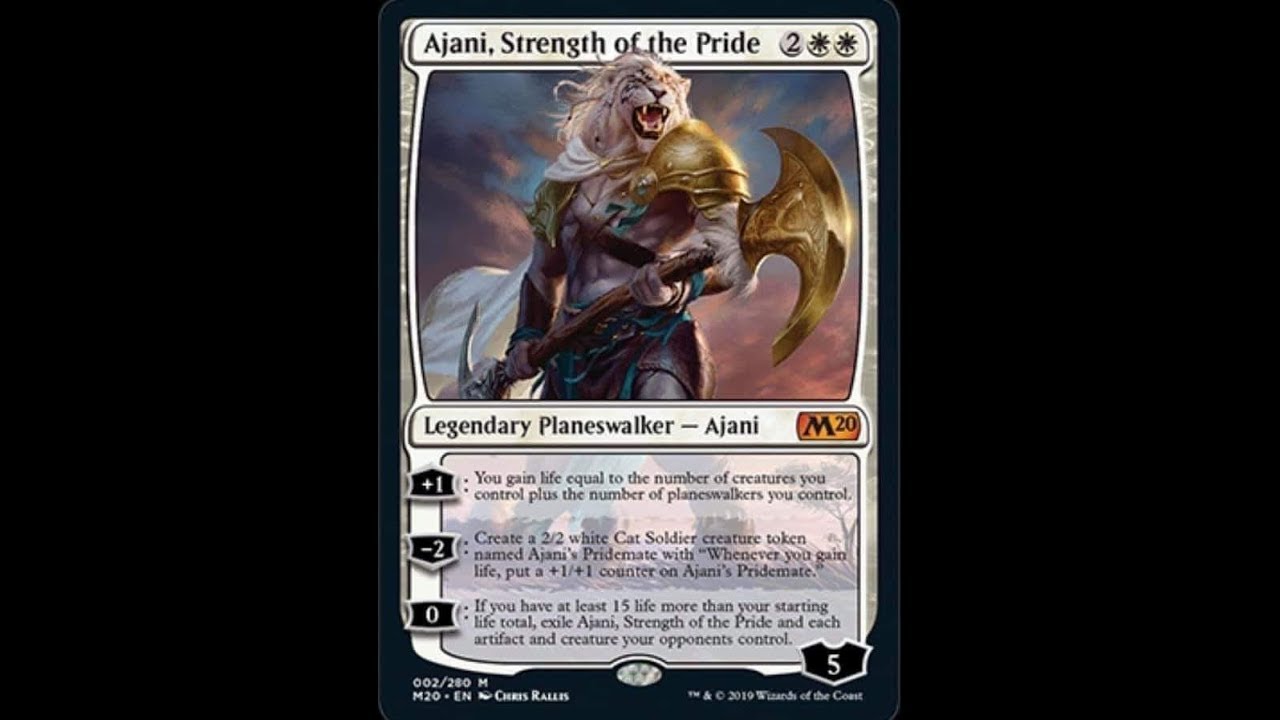 Карта мтг аджани