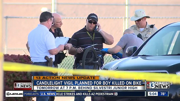 Vigil planned for boy killed while riding bike