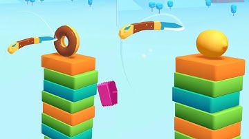 Slice Master Game! Very satisfying ASMR slicing video