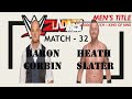 Baron Corbin vs Heath Slater - Match 32 (Ladder) (King Of The Ring Tournament)