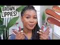BEST BROWN LIPGLOSSES + LIPSTICKS FOR WOC l LIP SWATCHES!