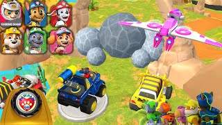 😲👉PAW Patrol Rescue World 🐲🦖 New Character - Dion Rubble with Skye screenshot 5