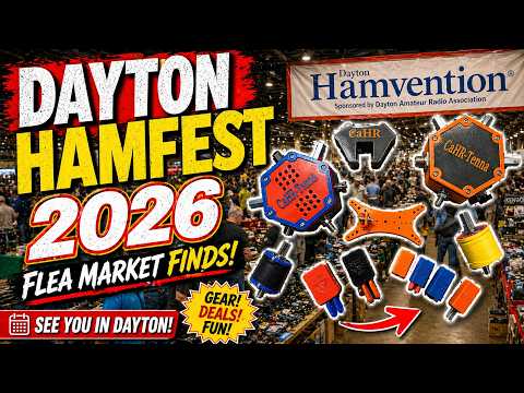 Coffee and Ham Radios at Dayton Hamvention 2026 ☕📡 (Flea Market Finds!)
