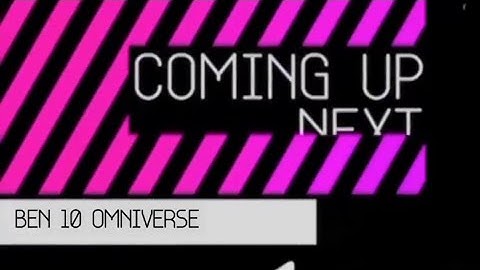 Cartoon Network Prefuse Era/Ben 10 Omniverse/Coming Up Next Bumper (2010) (Rare)