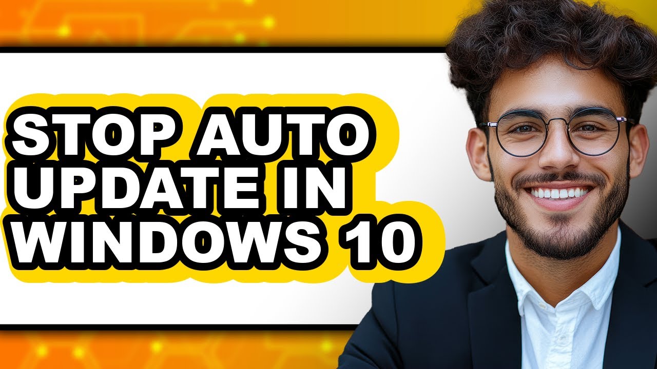 How to Stop Auto Update in Windows 10 (easy Method) - YouTube