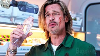 Brad Pitt hydrates mid-fight | Bullet Train | CLIP