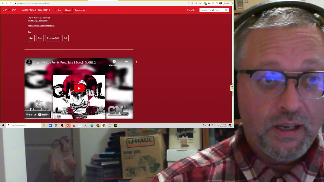 "Wid Us (Remix)" by Capo prod. Duce & Tats 