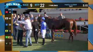 Mackinnon wins Del Mar Juvenile Turf race 8 at Del Mar 9/6/21