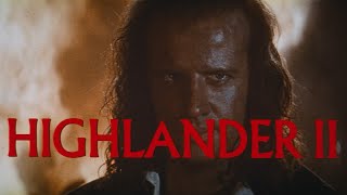 Highlander 2: The Quickening - 35mm German Trailer 4K