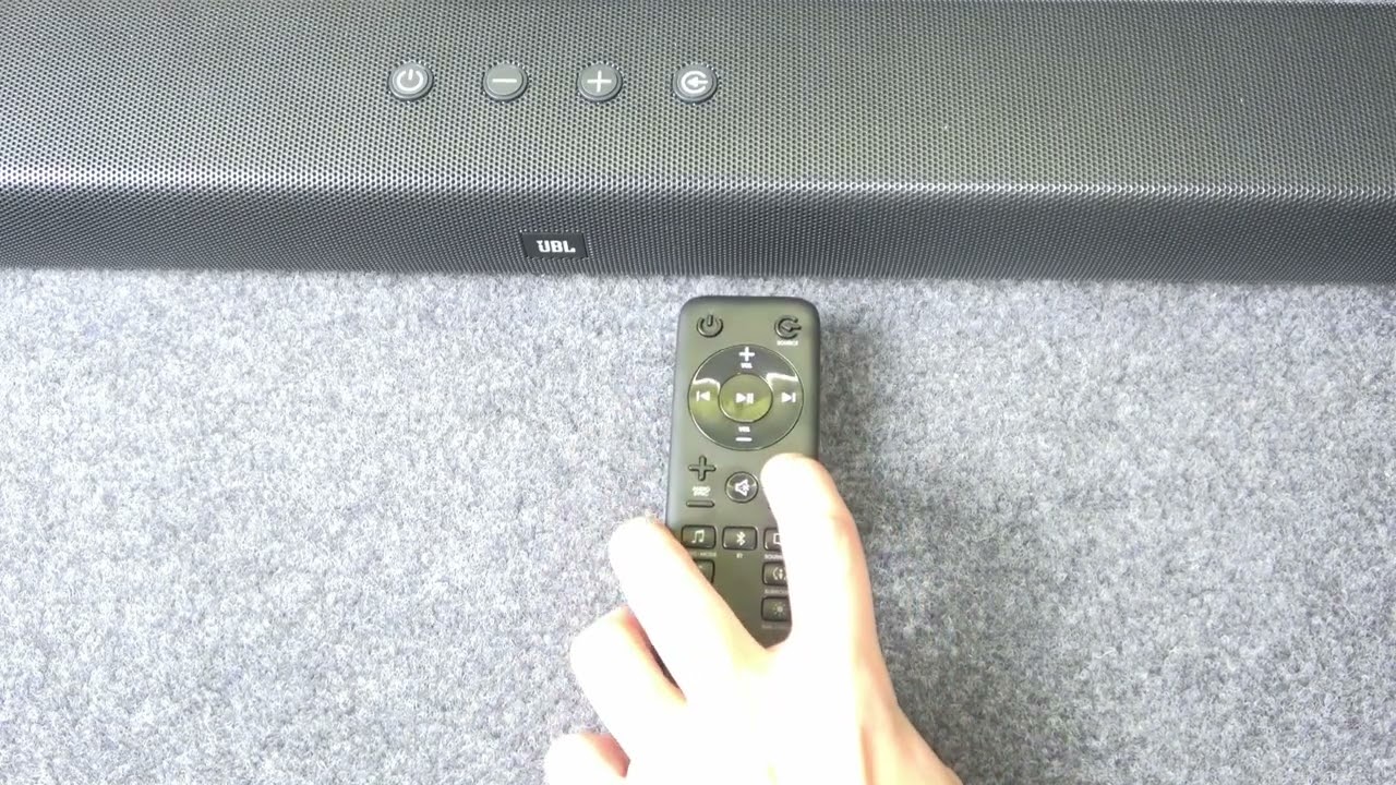 JBL サウンドバー タッチ式操作 YouTube