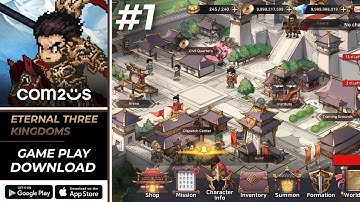 Eternal Three Kingdoms Gameplay | Grand Battle RPG Game Download (Android, iOS)