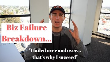 My first 8 businesses failed...here