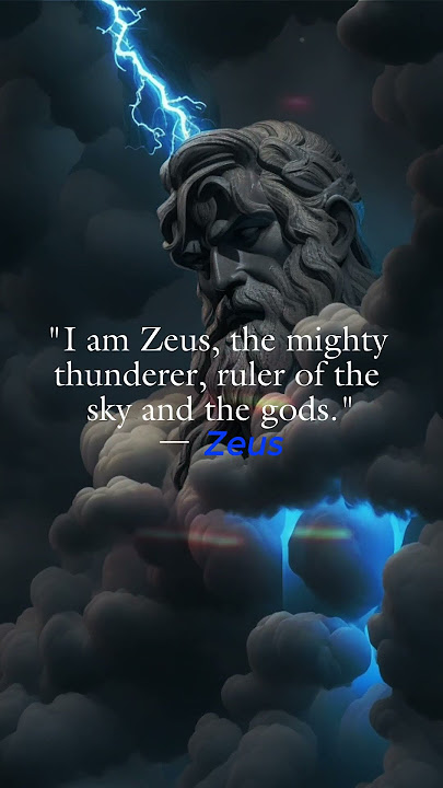 Zeus's Greatest Quotes | Ancient Quotes
