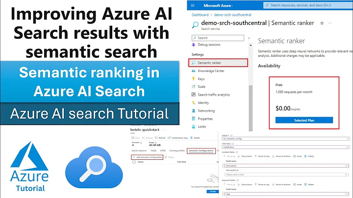 Improve Search Results Using Semantic Ranking In Azure Ai | Harness The Power Of Semantic Search