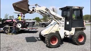 Bobcat 2400 articulating wheel loader